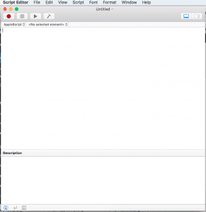 Apple Script Editor